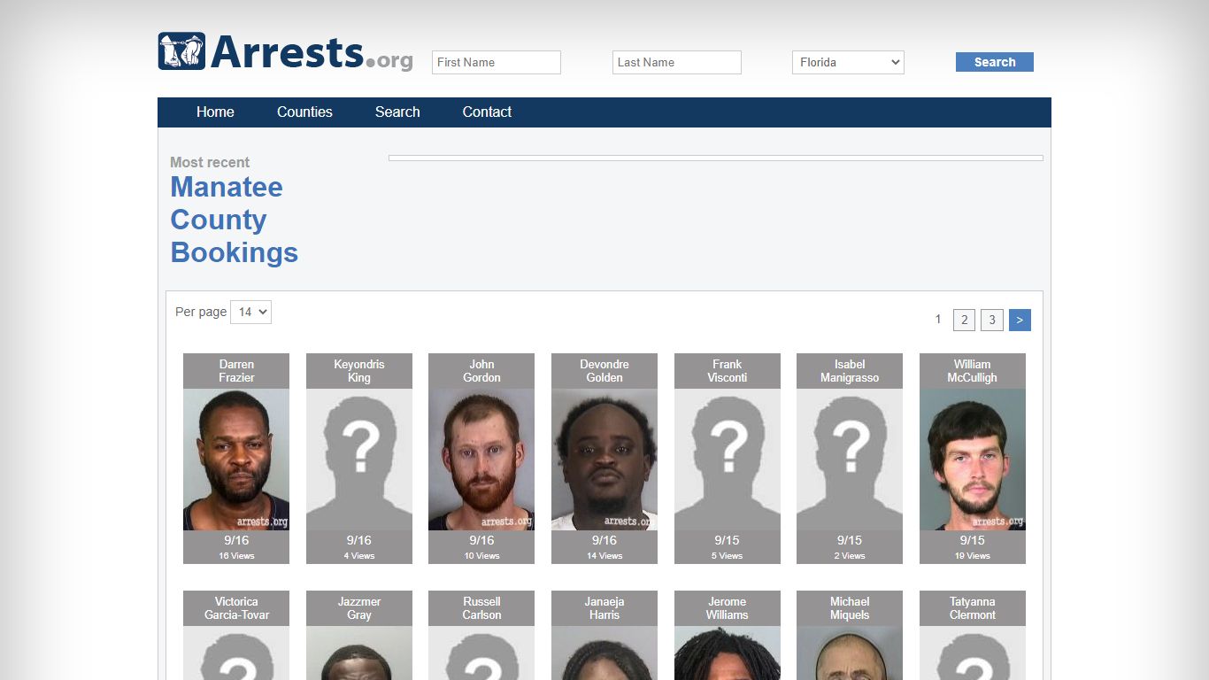 Manatee County Arrests and Inmate Search